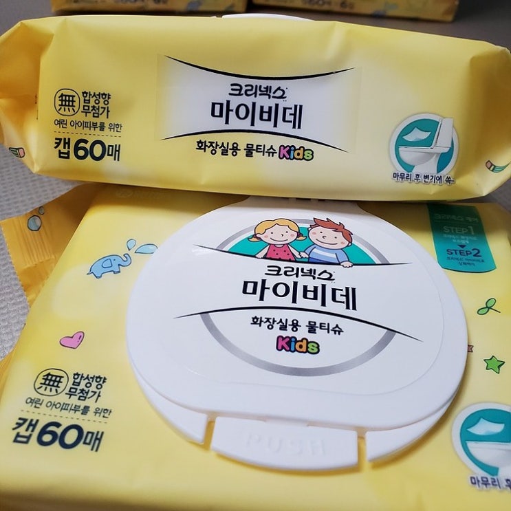 잘팔리는 크리넥스 마이비데 키즈 티슈, 60매x2팩 ··· 잘팔리는 크리넥스 마이비데 키즈 티슈, 60매x2팩 ···