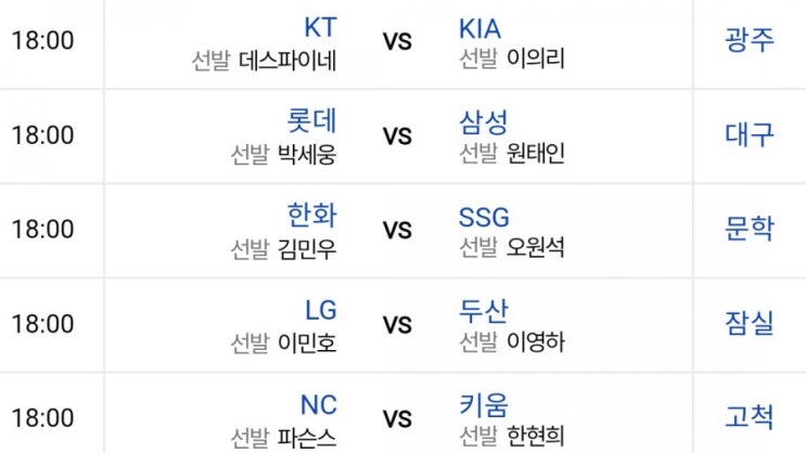 2021신한은행 SOL KBO리그 프로야구 7월10일 경기일일정 각 경기 #선발투수 #키플레이어 #오늘의날씨 2021신한은행 SOL KBO리그 프로야구 7월10일 경기일일정 각 경기 #선발투수 #키플레이어 #오늘의날씨