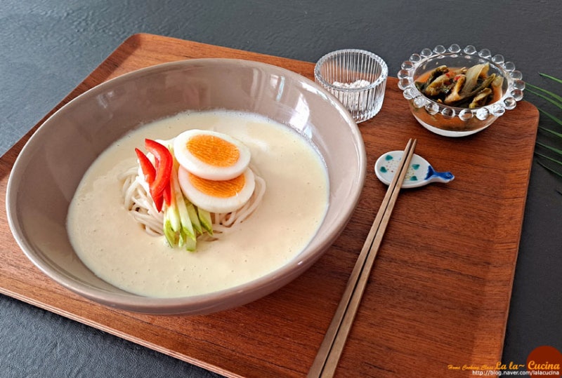 비린내가 없는 콩국수, 콩국물, 콩물만들기