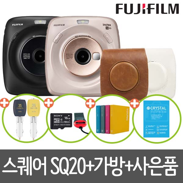 갓성비 좋은 인스탁스 스퀘어SQ20카메라+사은품 폴라로이드, 1세트, 블랙 추천해요 갓성비 좋은 인스탁스 스퀘어SQ20카메라+사은품 폴라로이드, 1세트, 블랙 추천해요