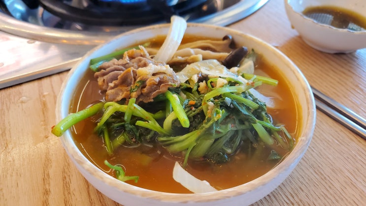  대전 용전동 맛집 간단하게 먹기 좋은 [ 등촌샤브칼국수 ]