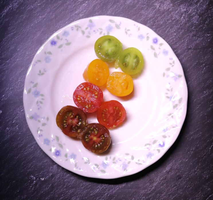  해밀농장 유기농 대추방울토마토, 컬러방울토마토 (효능, 칼로리)