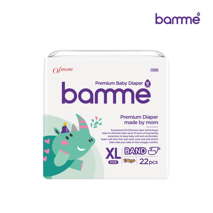 인기 많은 bamme 오브맘 밤 기저귀 밴드형 특대형 5단계(22매) 아기기저귀, 단품 ··· 인기 많은 bamme 오브맘 밤 기저귀 밴드형 특대형 5단계(22매) 아기기저귀, 단품 ···