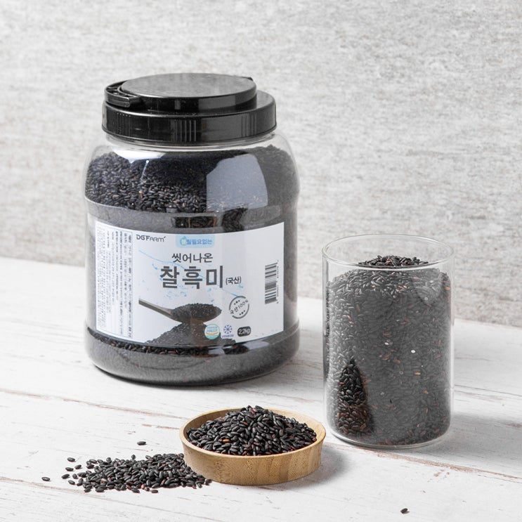 많이 찾는 씻어나온 찰흑미, 2.2kg, 1통 추천해요 많이 찾는 씻어나온 찰흑미, 2.2kg, 1통 추천해요