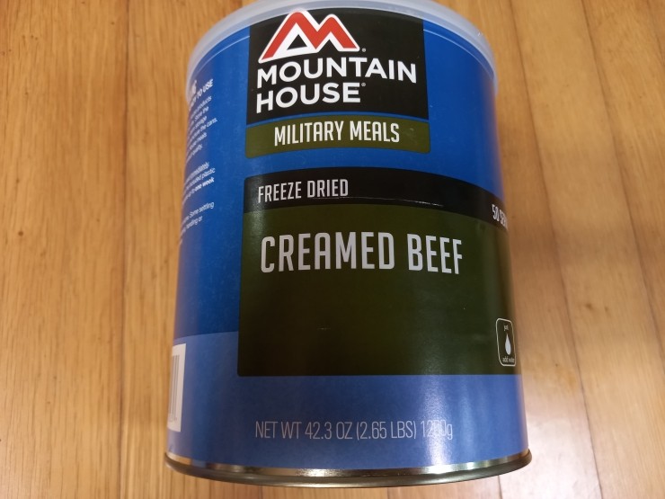 Mountain House Creamed Beef