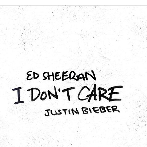Ed Sheeran & Justin Bieber - I Don't Care [가사 해석]