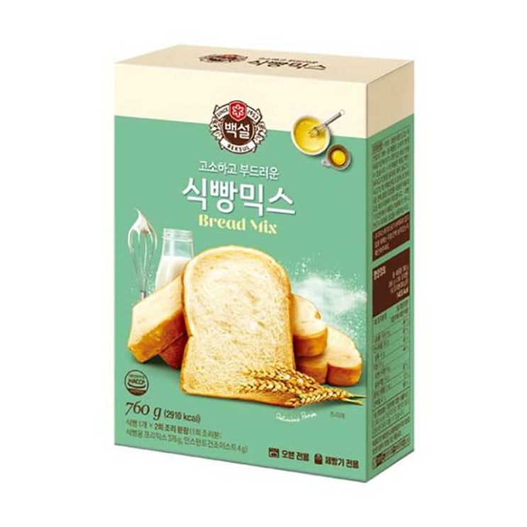 가성비 뛰어난 백설 식빵믹스 760g, 6개 추천합니다