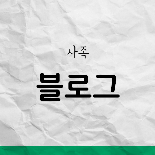  이 블로그는