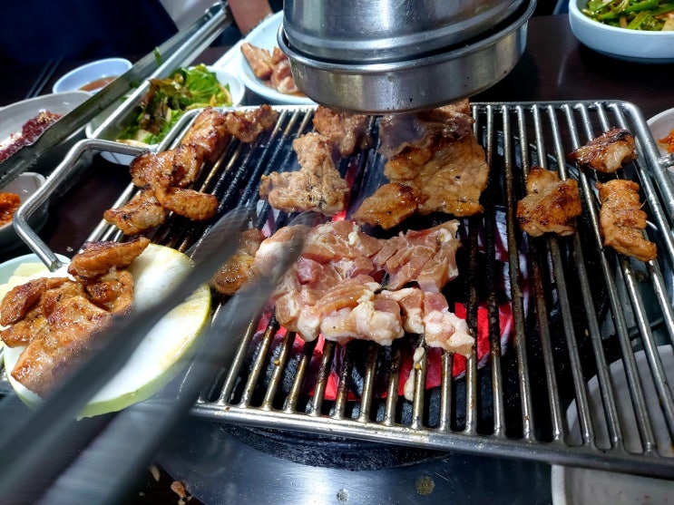 (영등포 맛집) 영등포 부일갈비 - 돼지갈비와 돼지껍데기가 예술입니다!!