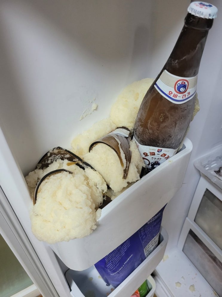  의도치 않았던 맥주 아이스크림