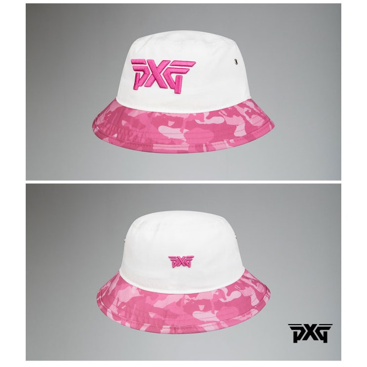 갓성비 좋은 PXG 페어웨이 카모 핑크 버킷햇 골프 모자, Pink 추천해요