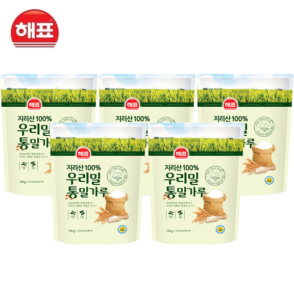 리뷰가 좋은 해표 우리밀 통밀가루 750g, 5개 추천해요 리뷰가 좋은 해표 우리밀 통밀가루 750g, 5개 추천해요