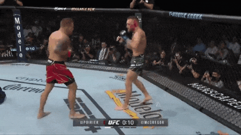 UFC 264: 포이리에 맥그리거 3차전 리뷰(GIF) - 사실상 엘리트 커리어 마감