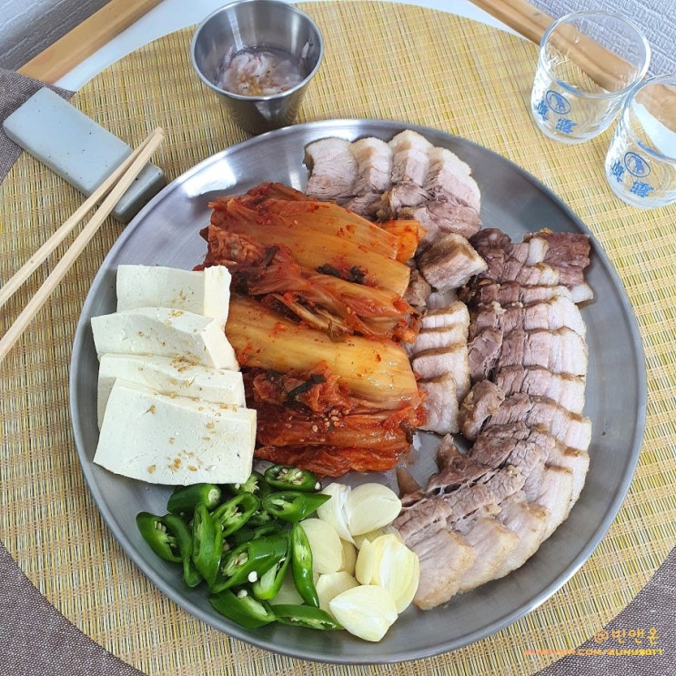  초간단 전자레인지 삼겹살 보쌈, 쌍화탕 돼지수육 삶는법 & 시간