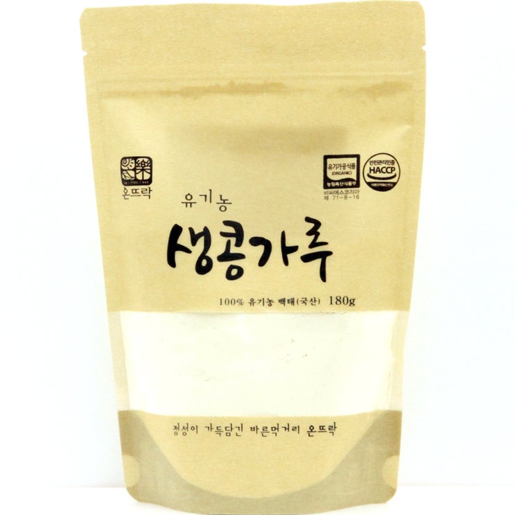 최근 인기있는 온뜨락 유기농 생콩가루, 180g, 1개 좋아요 최근 인기있는 온뜨락 유기농 생콩가루, 180g, 1개 좋아요
