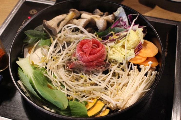 신방화역 맛집 마곡 일식 소금샤브와이자카야 아카리야 스키야키