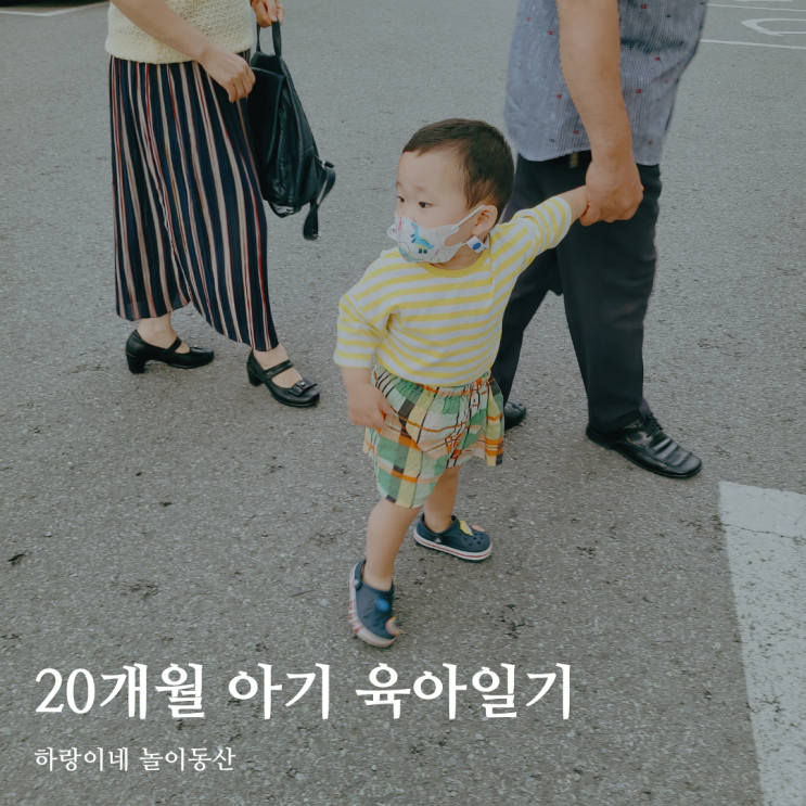  20개월 아기 성장발달 육아기록 / 생후611일~631일 / 밥보다 간식, 사탕 사주세요, 첫 마스크 착용, 자동차가 좋아요