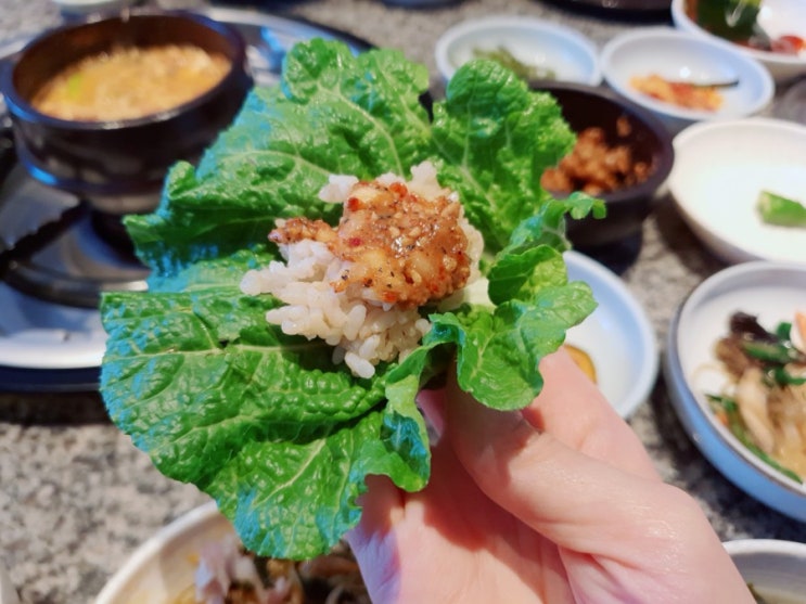  개봉역맛집 다채 개봉점 청국장 보리, 고등어구이 쌈밥정식