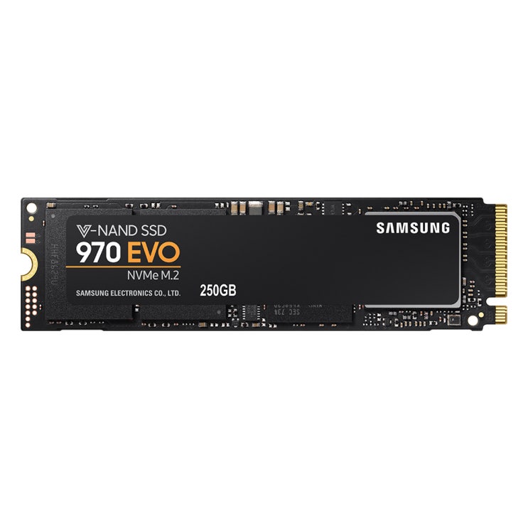 인지도 있는 삼성전자 970 EVO SSD M.2 NVMe, MZ-V7E250BW, 250GB 좋아요