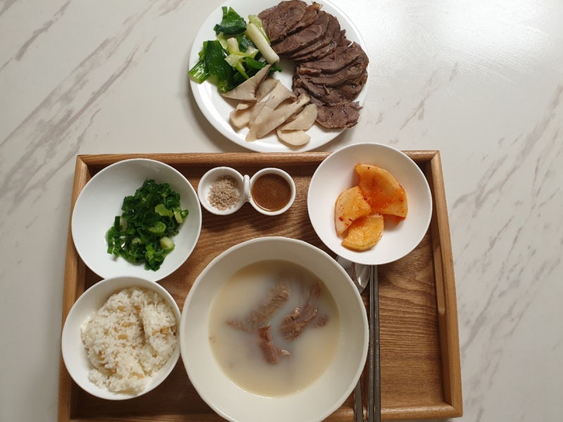 설렁탕효능, 부잣집설렁탕으로 이열치열했어요 !