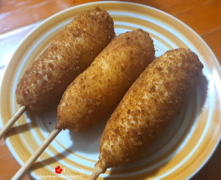 쟌슨빌 크리스피 핫도그 치즈소시지 먹어봄 쟌슨빌 크리스피 핫도그 치즈소시지 먹어봄