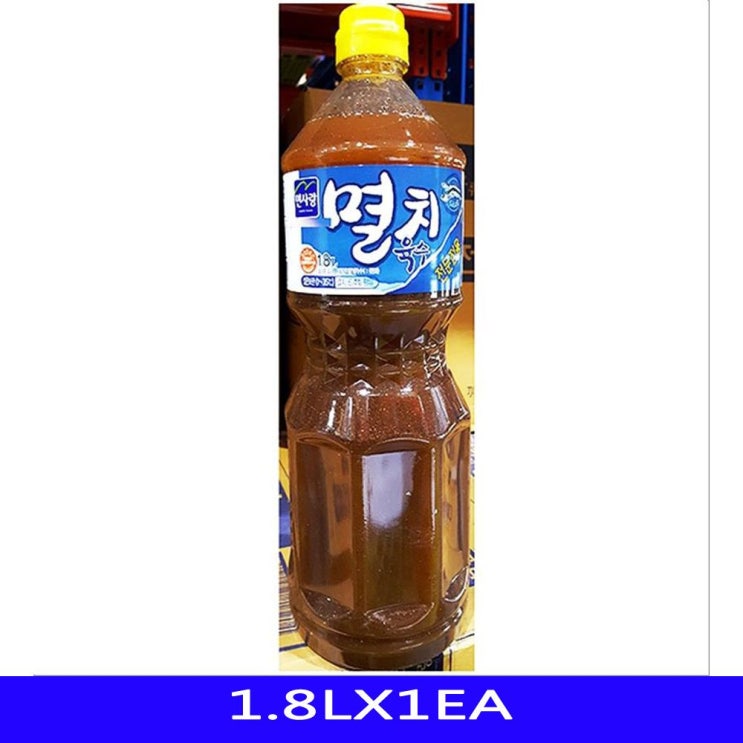 구매평 좋은 업소용 식당 멸치국물 1.8LX1EA 멸치육수 면사랑 식재료 액상소스 식자재 대용량식자재 업소용식자재 2+kg14cEA, 오렌지몰 1 추천합니다