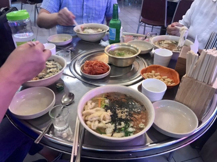 [1년 전 오늘] 잔치국수가 맛있는 쌍용동 실내포차 코리아포차 / 천안식후감