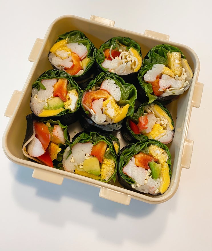  다이어트 김밥/ 다이어트 식단 (+콤부차,두부면,샐러드,키토김밥,저탄고지식단)