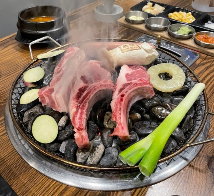  강릉 맛집_[돈락] 자갈구이 삼겹살