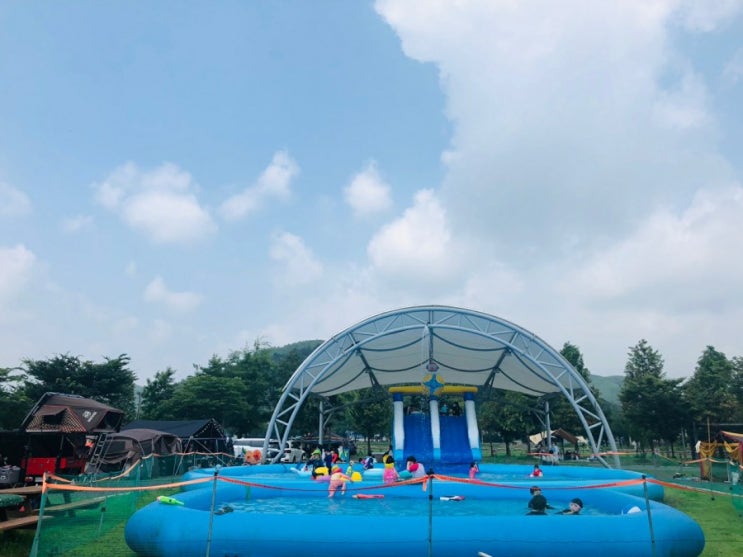  2021-07-09 주말 친구들과 캠핑 의령유농오토캠핑장 선착순입장
