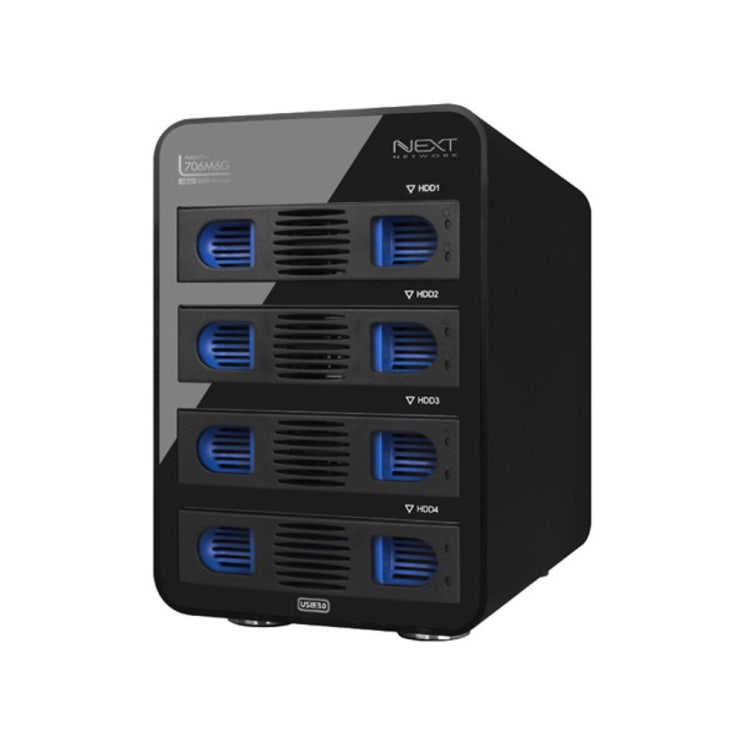 잘팔리는 β베카99_NEXT-706M6G 12TB (4TB X 3개) 4Bay 스토리지 컴퓨터용품 컴퓨터주변기기 외장하드랙 스토리지 외장하드NX+4813KG, 옵션없음NΘ, 옵션없