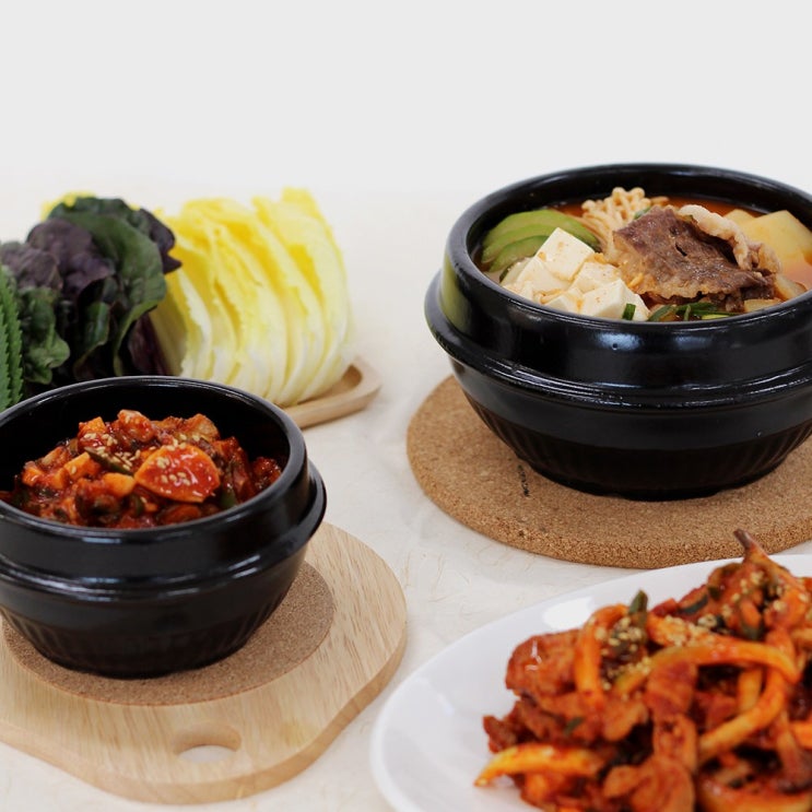 잘팔리는 푸짐한 한쌈밀키트세트 우렁쌈장 고추장버섯불고기 차돌박이된장찌개 집들이음식 한식케이터링, 단품 좋아요 잘팔리는 푸짐한 한쌈밀키트세트 우렁쌈장 고추장버섯불고기 차돌박이된장찌개 집들이음식 한식케이터링, 단품 좋아요