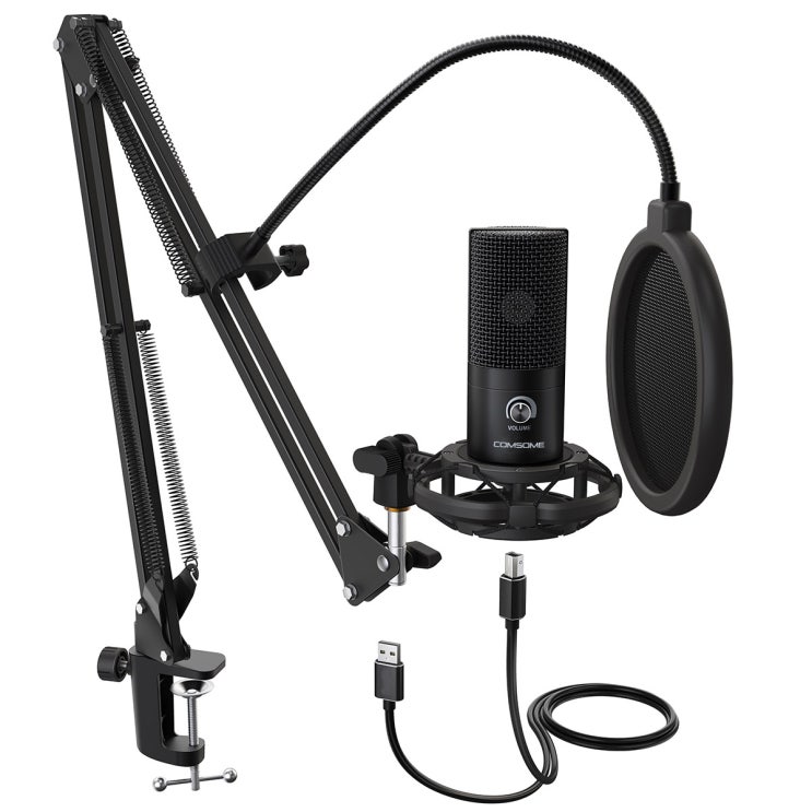 리뷰가 좋은 컴썸 콘덴서 마이크 풀패키지 블랙, MIC-800 좋아요 리뷰가 좋은 컴썸 콘덴서 마이크 풀패키지 블랙, MIC-800 좋아요