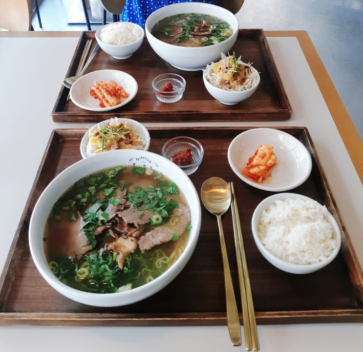  [맛집] 미미옥 신용산점 @용산역 (#한옥 #이천쌀 쌀면 #쌀국수 #고수대신방아잎)