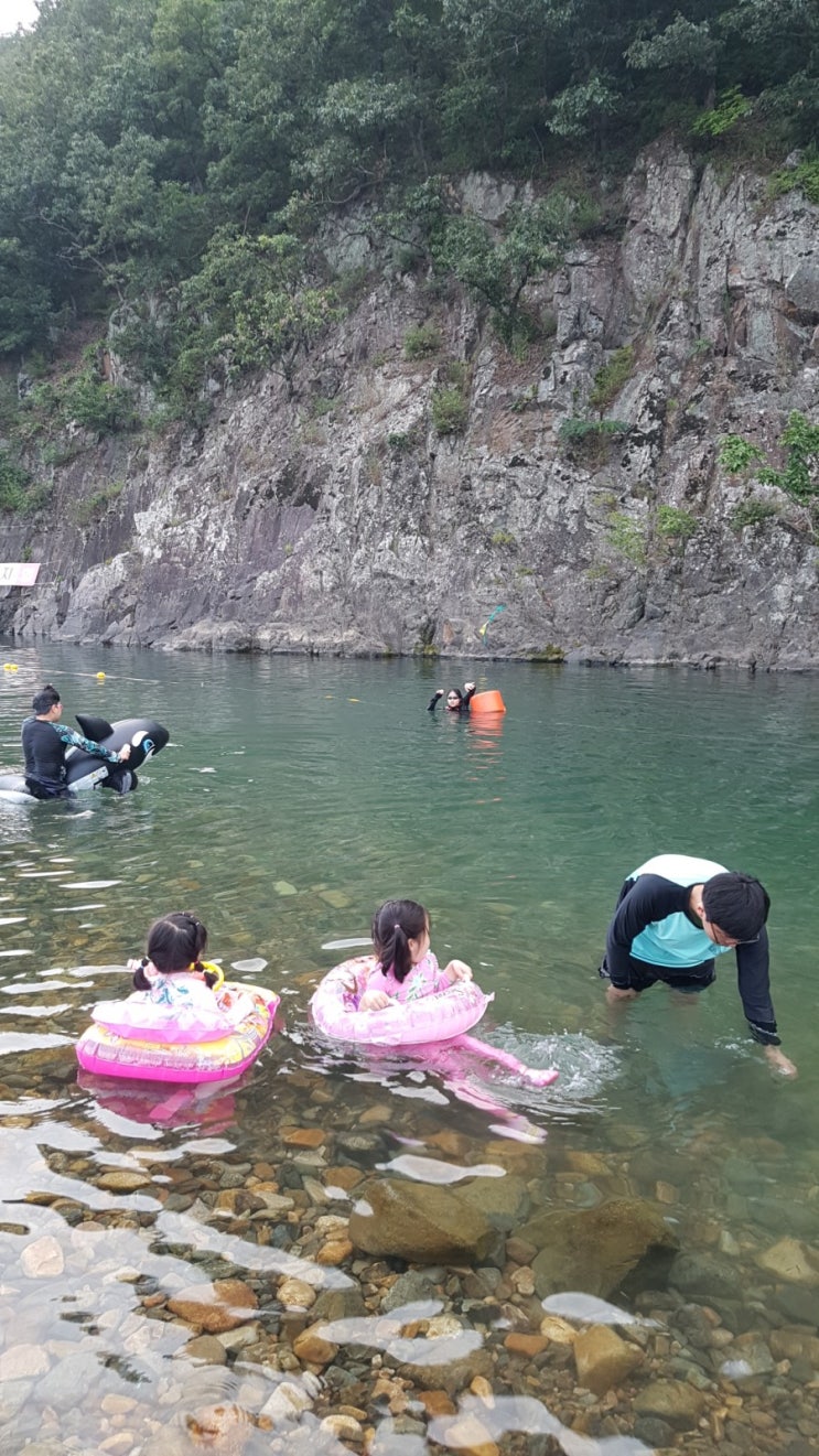  산내계곡 청룡폭포 경주 아이와 물놀이 가볼만한곳 (차박지, 캠핑 하기 좋은곳)