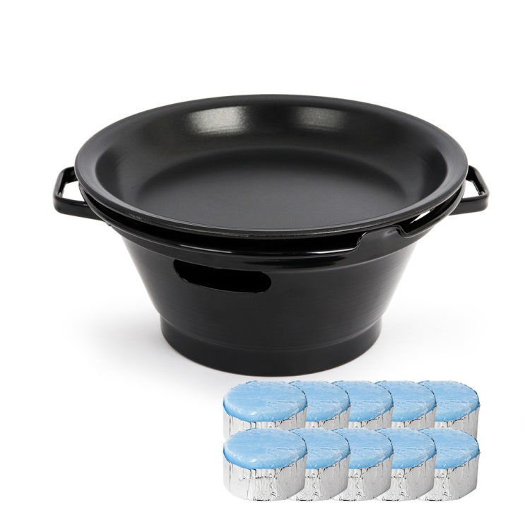 선호도 높은 디에이트 1인 미니화로 블랙 + 고체연료 15g x 10p 세트, 210 x 100 mm, 1세트 ··· 선호도 높은 디에이트 1인 미니화로 블랙 + 고체연료 15g x 10p 세트, 210 x 100 mm, 1세트 ···