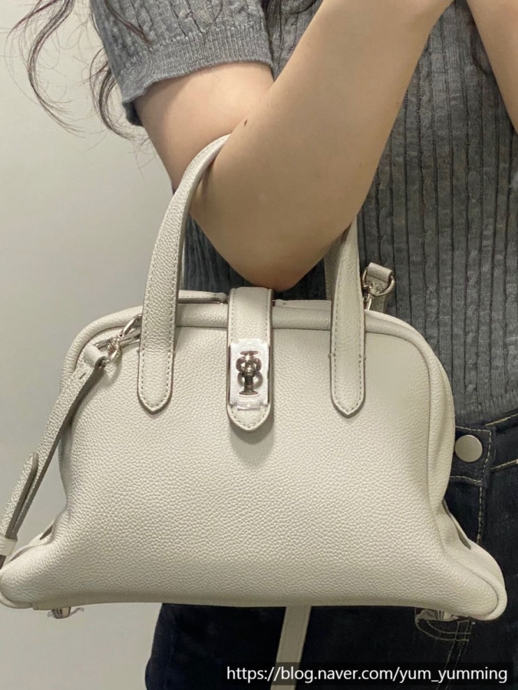  데일리백 추천! 토크백 스몰 Light beige [ vunque(분크) ]