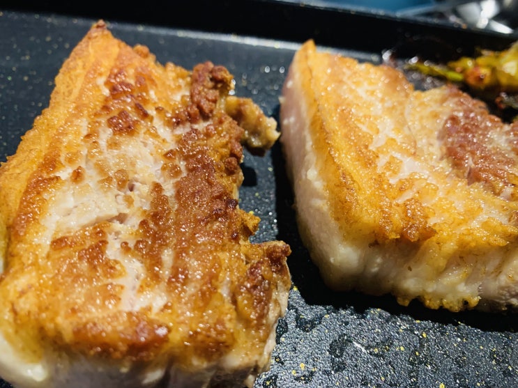  가락동 맛집 한림돈가 두툼한 삼겹살 비주얼에 맛까지 좋은 고기집