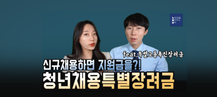 신규채용시 주는 지원금- 청년채용특별장려금, 특별고용촉진장려금 신규채용시 주는 지원금- 청년채용특별장려금, 특별고용촉진장려금