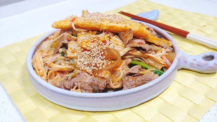  하오츠 마라소스로 마라샹궈 만들기, 푸주 불리기 먼저!