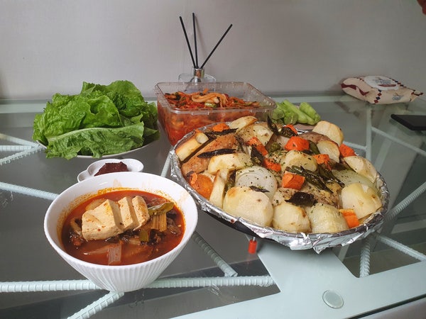 SK매직 올인원 멀티 오븐 전자레인지 사용 후기, 복날에는 오븐치킨이죠