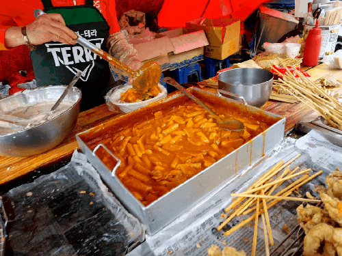  순천 오일장 웃장 맛집 서면댁 떡볶이