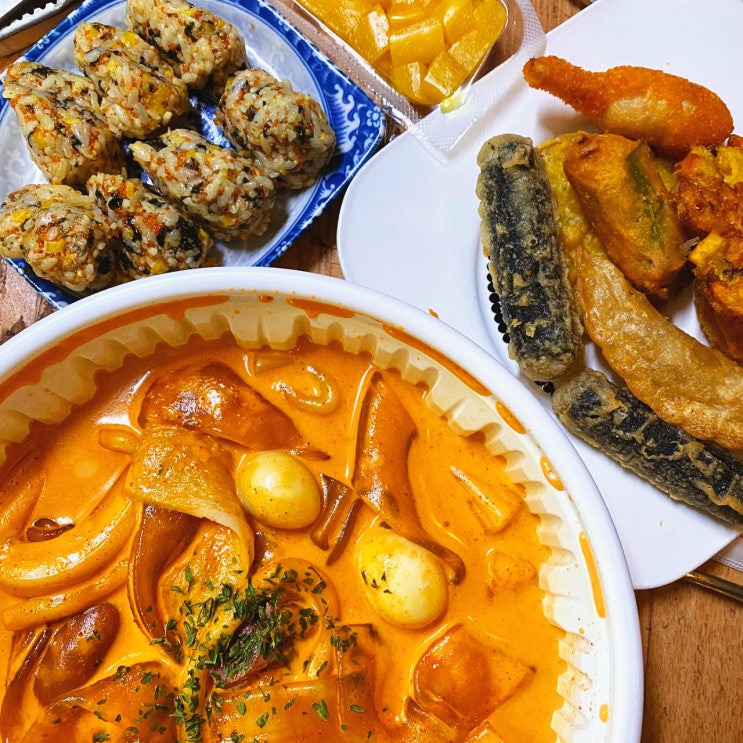  [하루일기] 7/12 - 배떡 로제 떡볶이 늦은 후기 (feat. 킹망고빙수, 홍대 masklab)