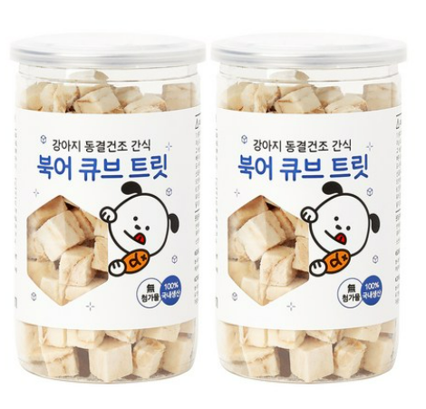  뽀시래기 강아지 동결건조 간식 트릿!