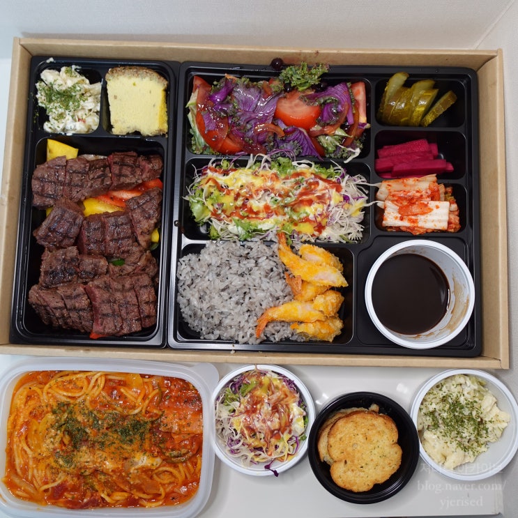  제주단체도시락 완전 푸짐한 펄호텔 김은정도시락