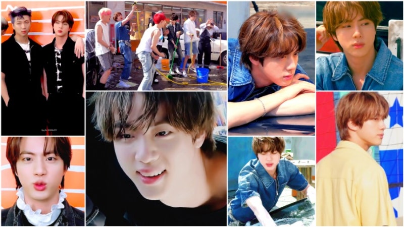 BTS Jin: Seokjinnie, the Pure Idol Who Makes Hearts Flutter – So Precious, No Car Washes! (BTS_Butter Jacket Shoot)