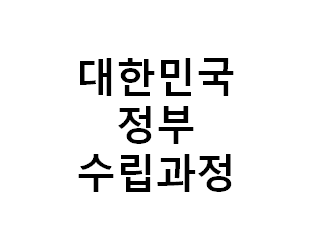  대한민국 정부 수립 과정