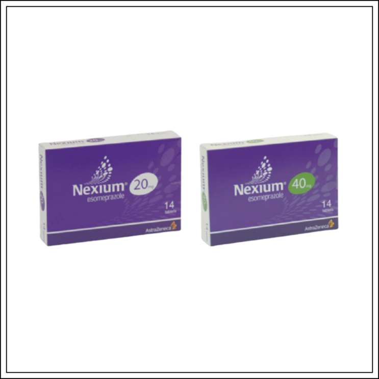  역류성식도염약 넥시움(넥시움정) 20mg/40mg, 성분/효능효과/먹는법/주의사항 알고 드세요~
