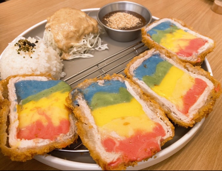  대구현풍맛집 “오유미당 대구현풍테크노점” 무지개수제돈카츠와 쌀국수 먹고옴>ㅁ<