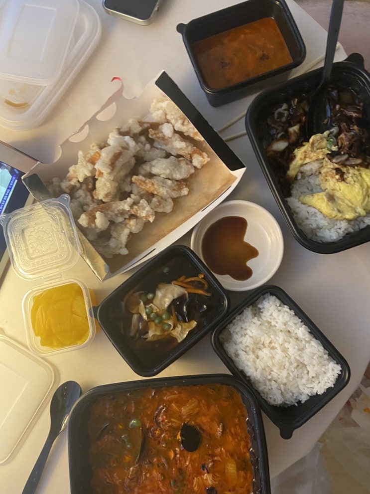  남은 탕수육 데우기! 여기서 해결하세요!!! 탕수육은 언제나 맛있는것~~^^ (feat.에어프라이어 탕수육 데우기..?)